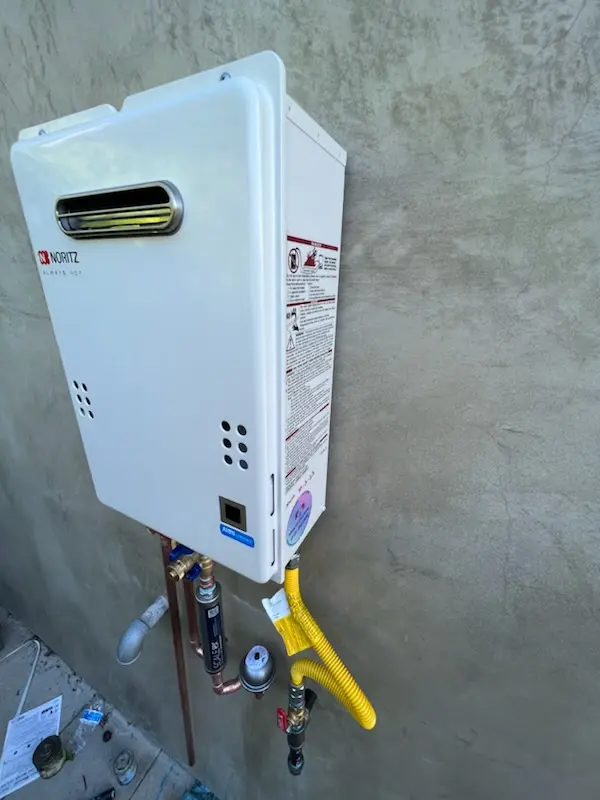 Tankless water heater installation for East Billerica homes
